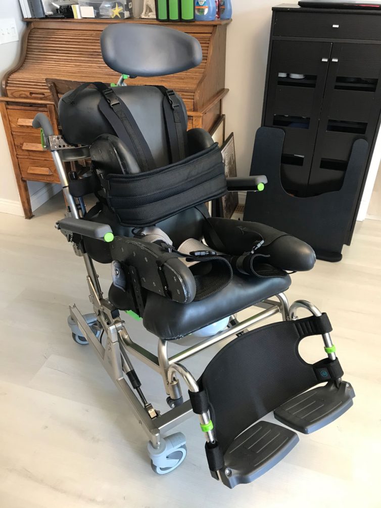 Custom Seating mounted to Raz Commode